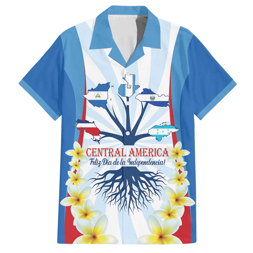 Central America Independence day Family Matching Summer Maxi Dress and Hawaiian Shirt September 15th Together We Grow - Wonder Print Shop