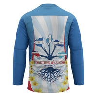 Central America Independence day Hockey Jersey September 15th Together We Grow - Wonder Print Shop