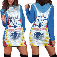 Central America Independence day Hoodie Dress September 15th Together We Grow - Wonder Print Shop