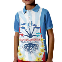 Central America Independence day Kid Polo Shirt September 15th Together We Grow - Wonder Print Shop