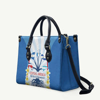 Central America Independence day Leather Bag September 15th Together We Grow - Wonder Print Shop