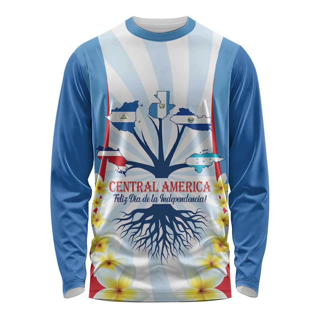 Central America Independence day Long Sleeve Shirt September 15th Together We Grow - Wonder Print Shop