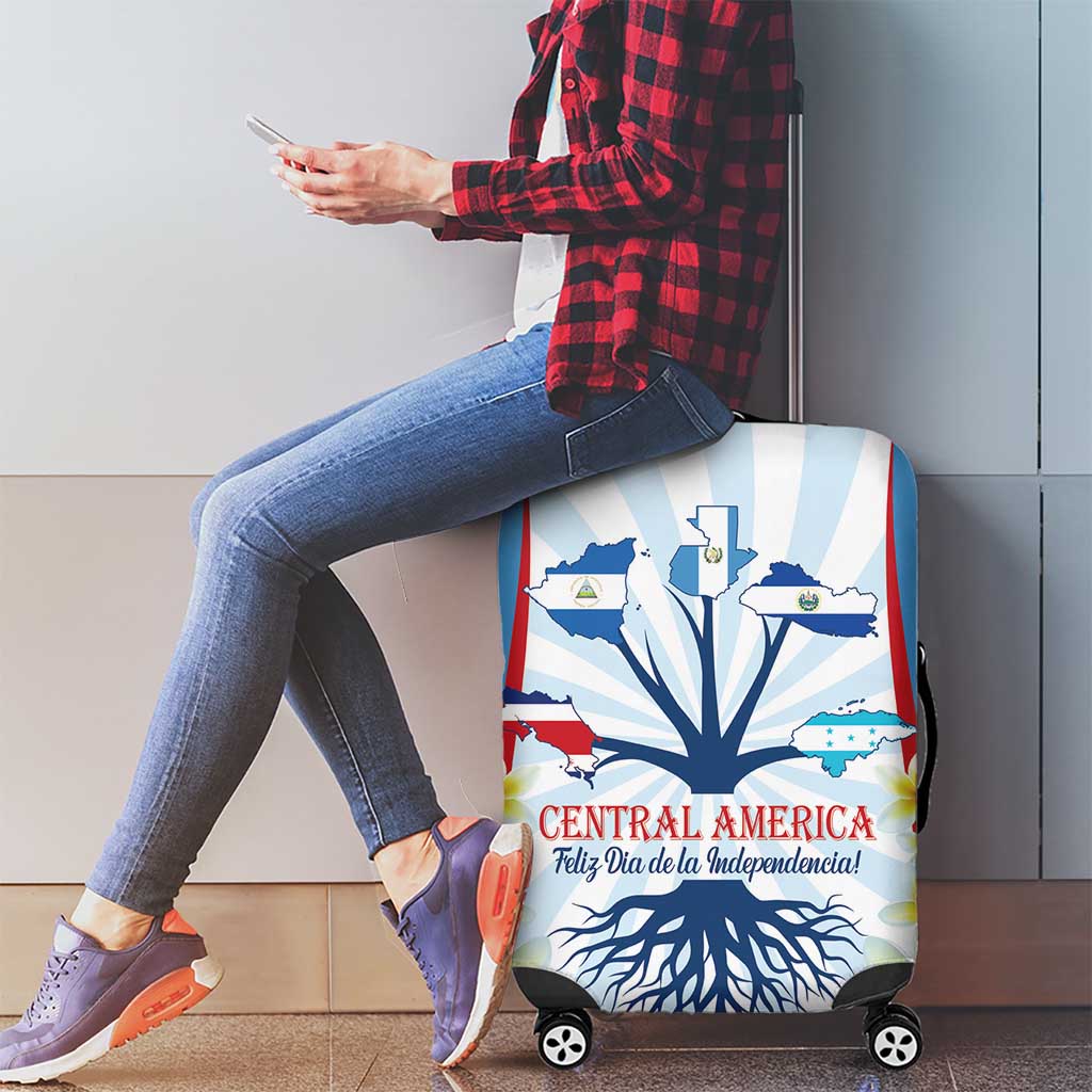 Central America Independence day Luggage Cover September 15th Together We Grow - Wonder Print Shop
