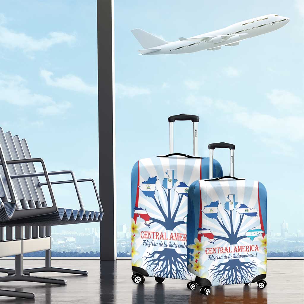 Central America Independence day Luggage Cover September 15th Together We Grow - Wonder Print Shop