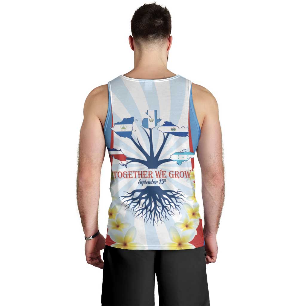Central America Independence day Men Tank Top September 15th Together We Grow - Wonder Print Shop