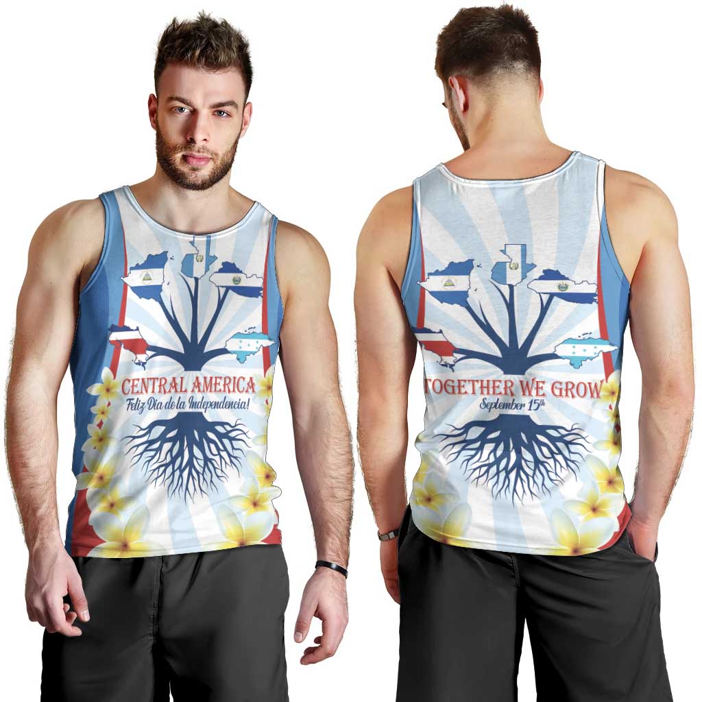 Central America Independence day Men Tank Top September 15th Together We Grow - Wonder Print Shop