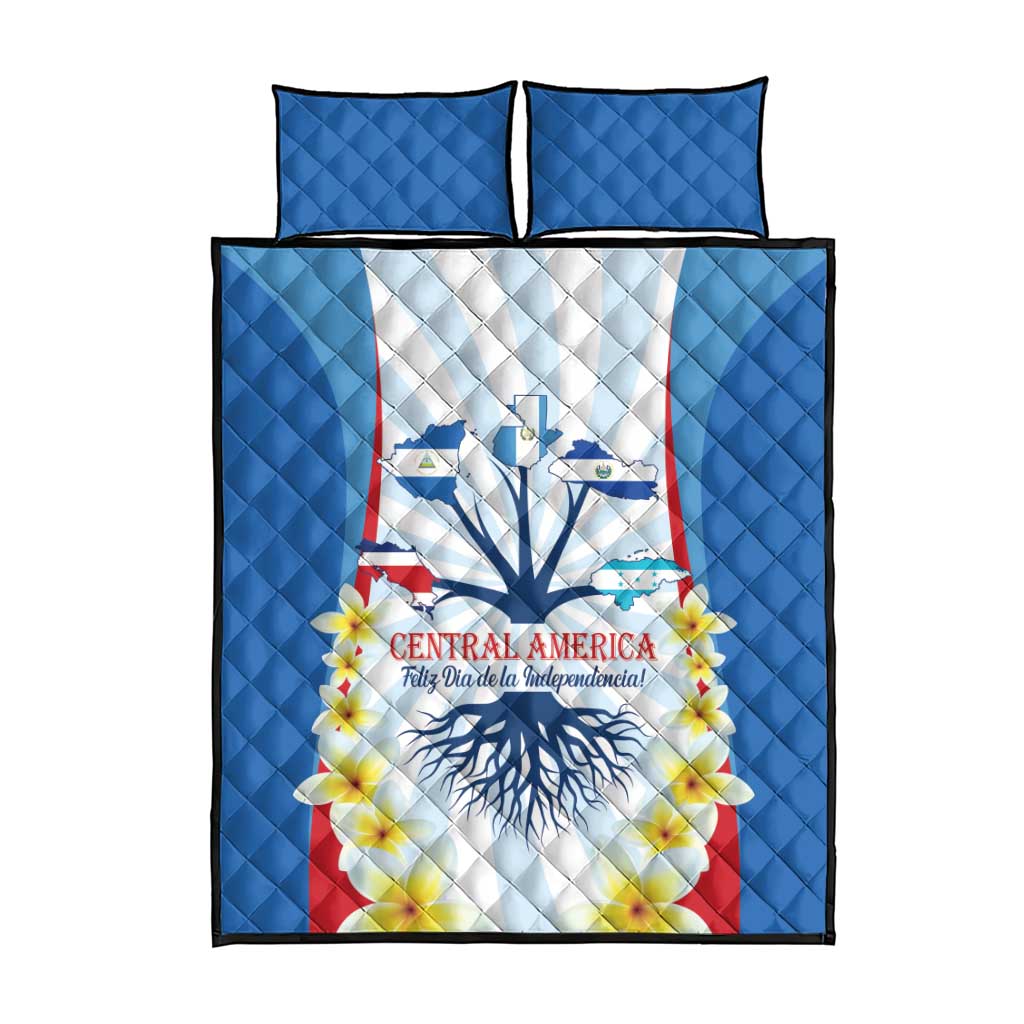 Central America Independence day Quilt Bed Set September 15th Together We Grow - Wonder Print Shop