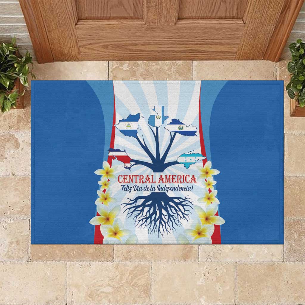 Central America Independence day Rubber Doormat September 15th Together We Grow - Wonder Print Shop