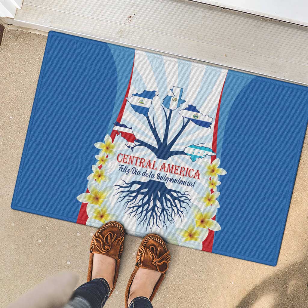 Central America Independence day Rubber Doormat September 15th Together We Grow - Wonder Print Shop