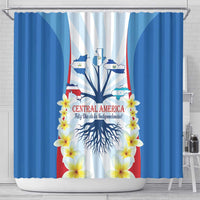 Central America Independence day Shower Curtain September 15th Together We Grow - Wonder Print Shop
