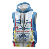 Central America Independence day Sleeveless Zip Hoodie September 15th Together We Grow - Wonder Print Shop