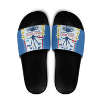 Central America Independence day Slide Sandals September 15th Together We Grow - Wonder Print Shop