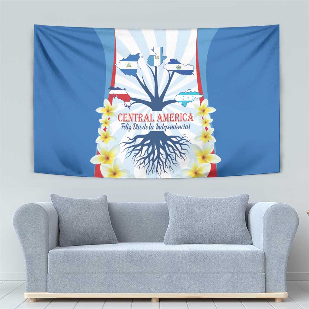 Central America Independence day Tapestry September 15th Together We Grow - Wonder Print Shop