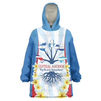 Central America Independence day Wearable Blanket Hoodie September 15th Together We Grow - Wonder Print Shop