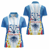 Central America Independence day Women Polo Shirt September 15th Together We Grow - Wonder Print Shop