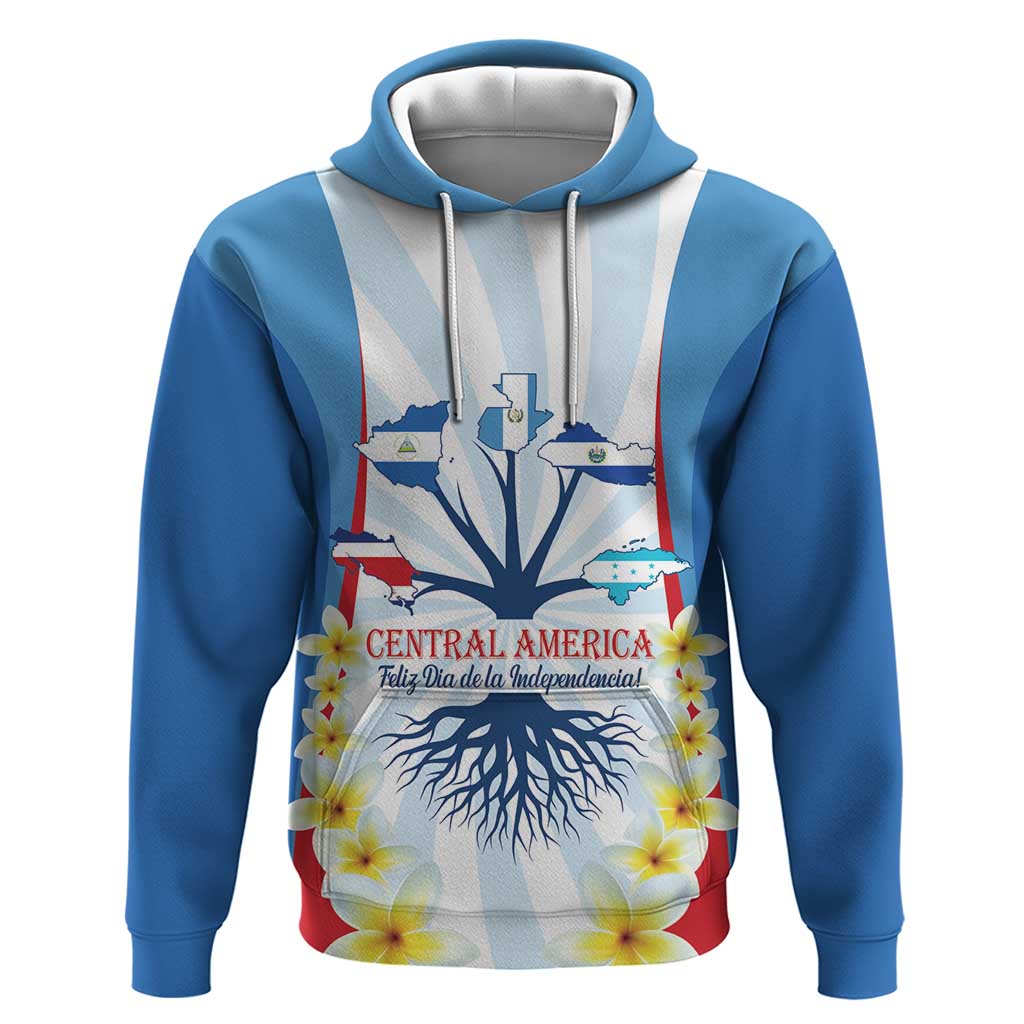 Central America Independence day Zip Hoodie September 15th Together We Grow - Wonder Print Shop