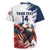 Custom USA Rugby Rugby Jersey Powerful Eagle Grunge Brush Style - White - Wonder Print Shop