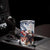 Custom USA Rugby Tumbler Cup Powerful Eagle Grunge Brush Style - White - Wonder Print Shop