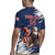 Custom USA Rugby Rugby Jersey Powerful Eagle Grunge Brush Style - Blue - Wonder Print Shop