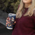 USA Rugby Tumbler Cup Powerful Eagle Grunge Brush Style - Blue - Wonder Print Shop