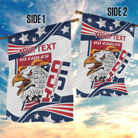 Custom USA Rugby Sevens Garden Flag Go Eagles Flag Style - Wonder Print Shop