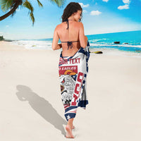 Custom USA Rugby Sevens Sarong Go Eagles Flag Style - Wonder Print Shop