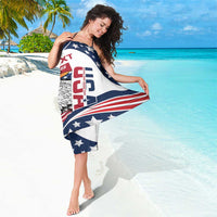 Custom USA Rugby Sevens Sarong Go Eagles Flag Style - Wonder Print Shop