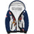 Custom USA Rugby Sevens Sherpa Hoodie Go Eagles Flag Style - Wonder Print Shop