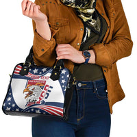 Custom USA Rugby Sevens Shoulder Handbag Go Eagles Flag Style
