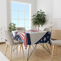 Custom USA Rugby Sevens Tablecloth Go Eagles Flag Style - Wonder Print Shop