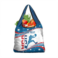 Custom USA Basketball Grocery Bag 2024 Go Dream Team Curve Style