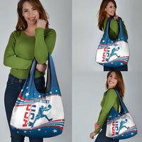 Custom USA Basketball Grocery Bag 2024 Go Dream Team Curve Style