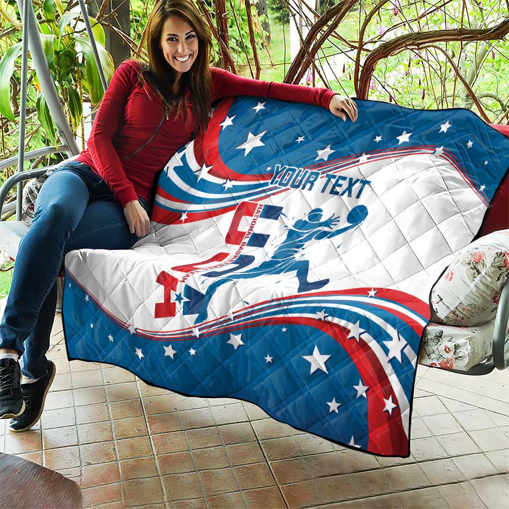 Custom USA Basketball Quilt 2024 Go Dream Team Curve Style - Wonder Print Shop