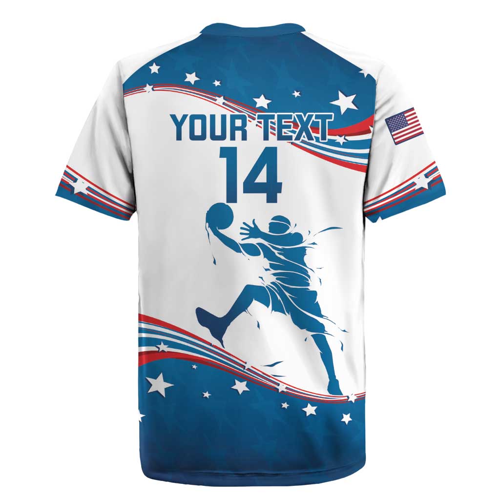 Custom USA Basketball Rugby Jersey 2024 Go Dream Team Curve Style - Wonder Print Shop