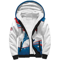 Custom USA Basketball Sherpa Hoodie 2024 Go Dream Team Curve Style - Wonder Print Shop