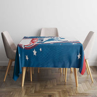 Custom USA Basketball Tablecloth 2024 Go Dream Team Curve Style - Wonder Print Shop