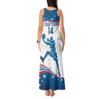 Custom USA Basketball Tank Maxi Dress 2024 Go Dream Team Curve Style - Wonder Print Shop