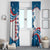 Custom USA Basketball Window Curtain 2024 Go Dream Team Curve Style - Wonder Print Shop