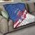 Personalized USA Cycling Quilt United States Bike Racing Lover - Wonder Print Shop