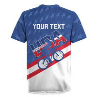 Personalized USA Cycling Rugby Jersey United States Bike Racing Lover - Wonder Print Shop