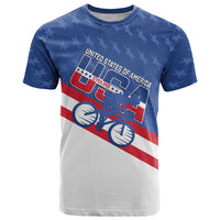 Personalized USA Cycling T Shirt United States Bike Racing Lover - Wonder Print Shop