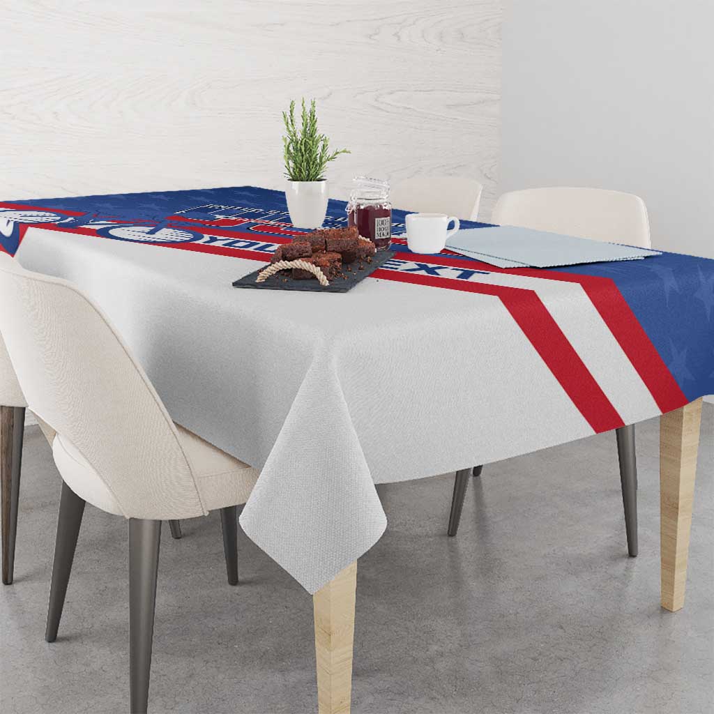 Personalized USA Cycling Tablecloth United States Bike Racing Lover - Wonder Print Shop