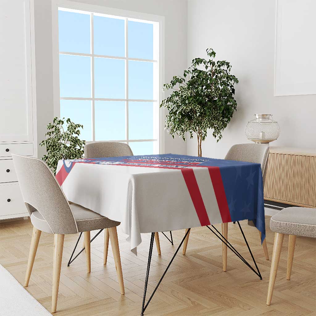 Personalized USA Cycling Tablecloth United States Bike Racing Lover - Wonder Print Shop