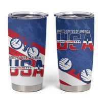 USA Cycling Tumbler Cup United States Bike Racing Lover - Wonder Print Shop