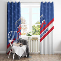 Personalized USA Cycling Window Curtain United States Bike Racing Lover - Wonder Print Shop