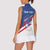 Personalized USA Cycling Women Sleeveless Polo Shirt United States Bike Racing Lover - Wonder Print Shop