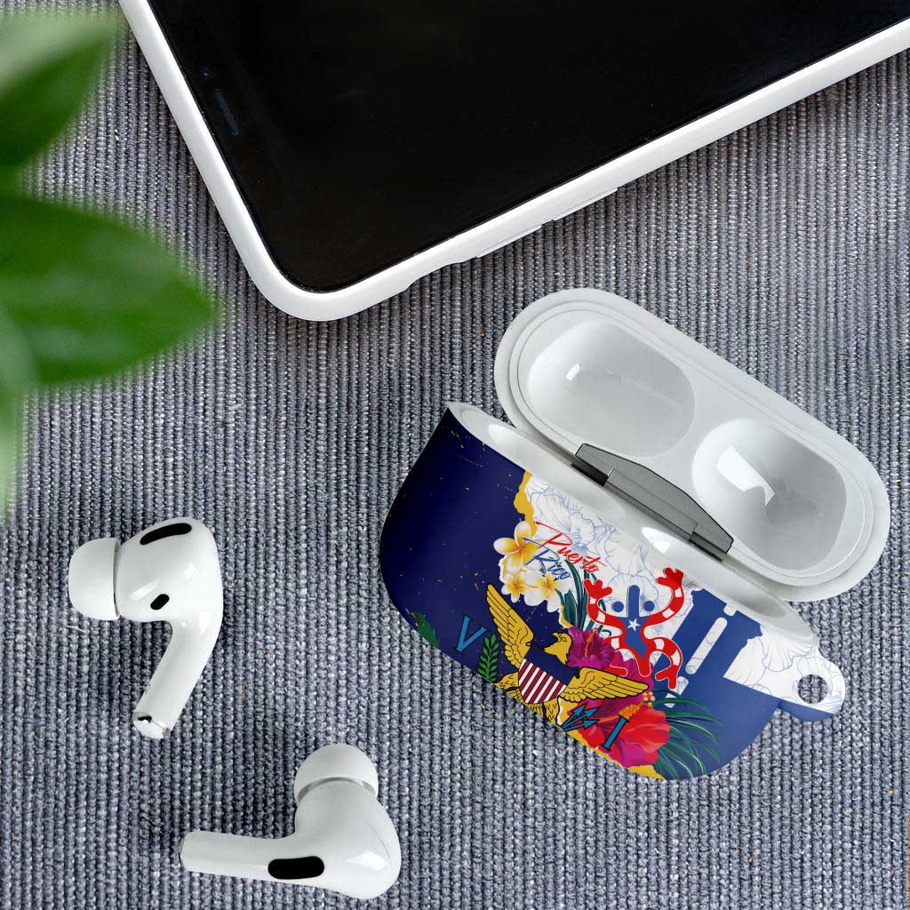 US Virgin Islands - Puerto Rico Day AirPods Case Boricua Coqui Yellow-colored Eagle - Wonder Print Shop