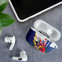 US Virgin Islands - Puerto Rico Day AirPods Case Boricua Coqui Yellow-colored Eagle - Wonder Print Shop