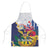 US Virgin Islands - Puerto Rico Day Apron Boricua Coqui Yellow-colored Eagle - Wonder Print Shop