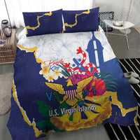 US Virgin Islands - Puerto Rico Day Bedding Set Boricua Coqui Yellow-colored Eagle - Wonder Print Shop